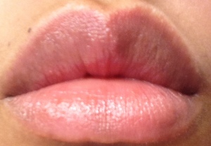 Application onto lips is smooth and not too shiny or waxy